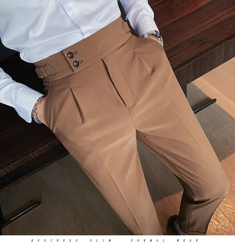Gurkha Formal Pant in Brown