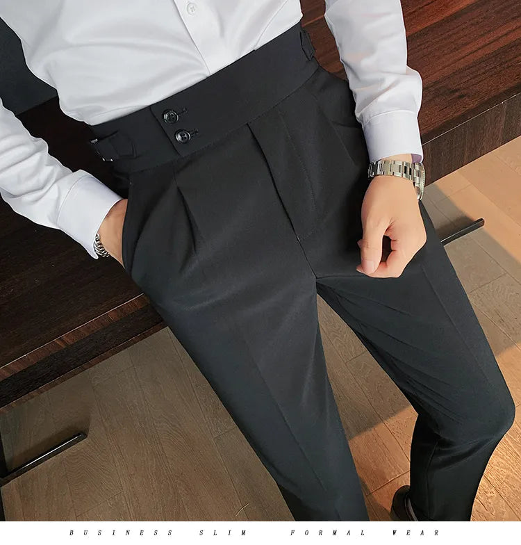 Gurkha Formal Pant in Black