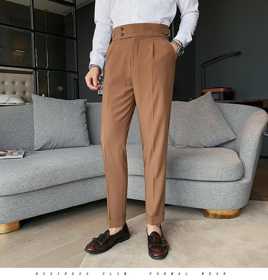 Gurkha Formal Pant in Brown