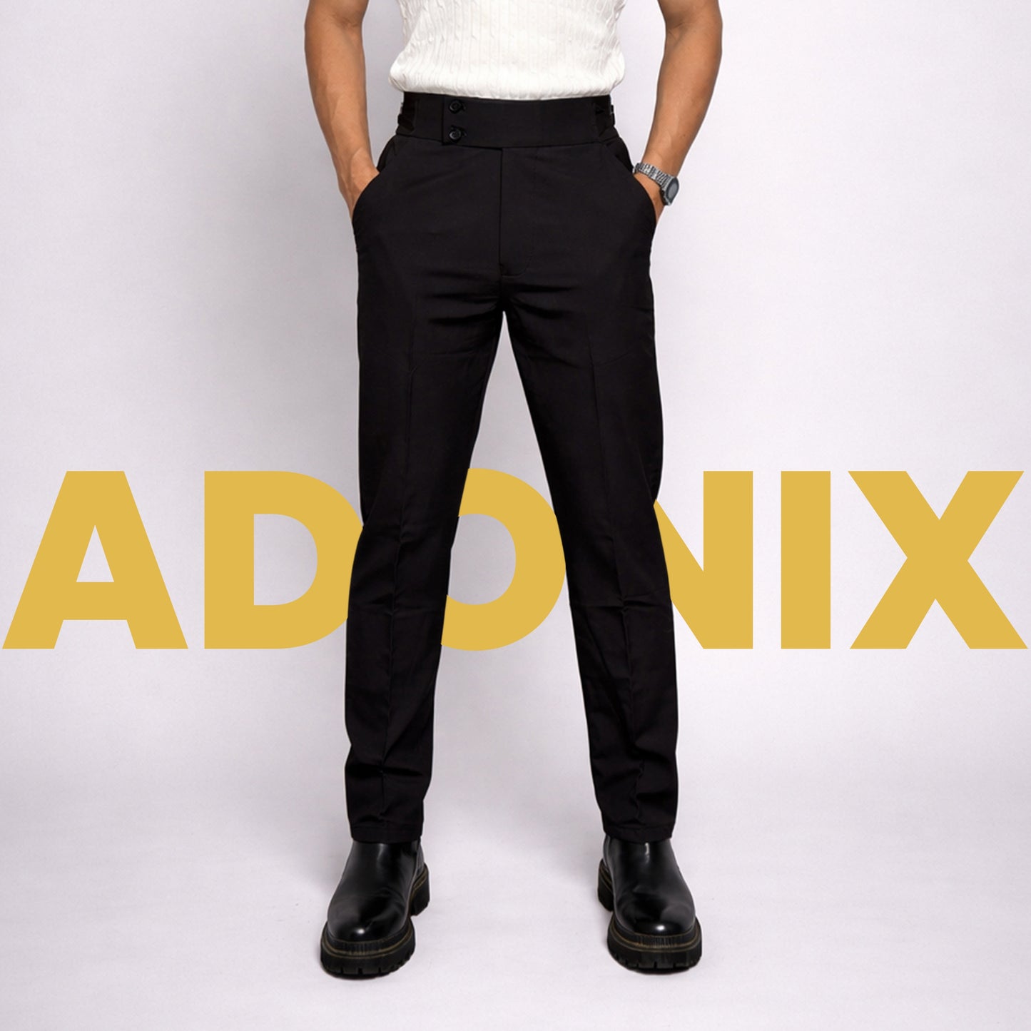 Gurkha Formal Pant in Black