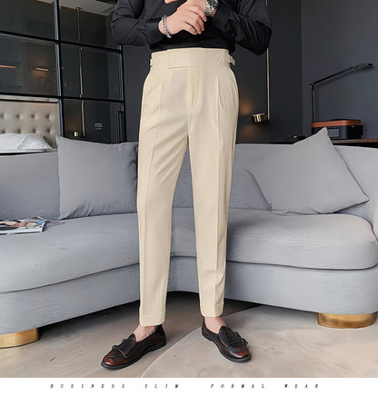 Gurkha Formal Pant in Off White