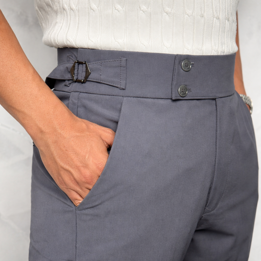Gurkha Formal Pant in Grey